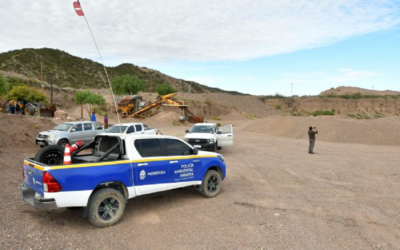 Mendoza: la Policía Ambiental Minera realizó controles y actas en la zona de Campo Cacheuta